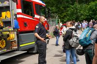 Tag der offenen Tür im Panzerfeuerwehrhaus.