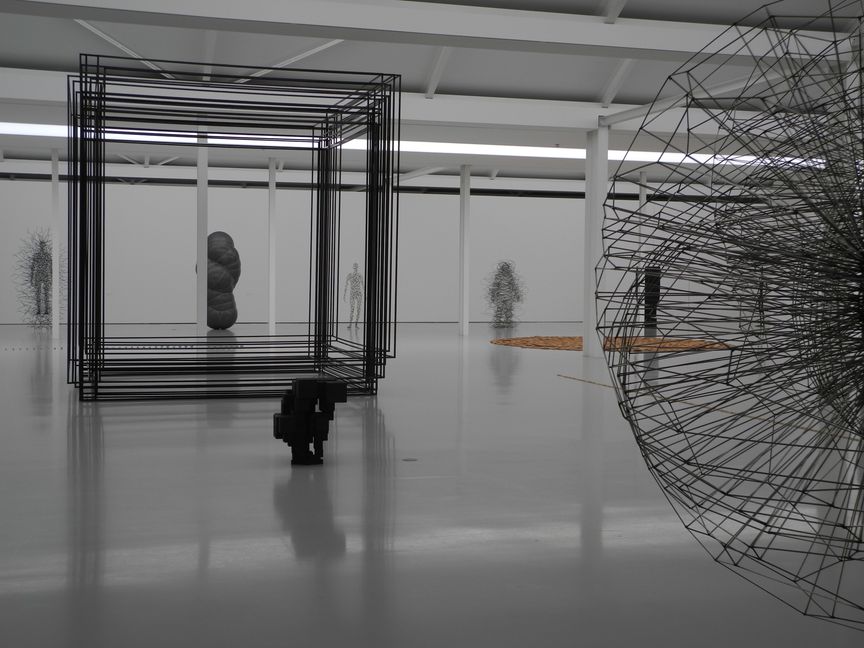 Das Schauwerk in Sindelfingen gibt in einer Werkschau Einblicke in das Schaffen des britischen Künstlers Antony Gormley. Die Ausstellung ist bis nächsten April zu sehen.            Bild: Volkmann