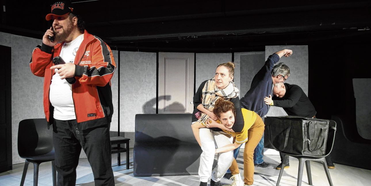 Auf unserem Foto  (von links): Angelo Serdar Basar, Dorothea Förster, Pia Maria Fedelucci, Daniel Bayer und Stefan Vitelariu.