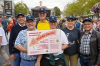 Party pur: Die ABBA-Tribute-Band lieferte das glänzende Finale von Sindelfingen rockt.