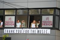 Party pur: Die ABBA-Tribute-Band lieferte das glänzende Finale von Sindelfingen rockt.