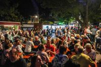 Party pur: Die ABBA-Tribute-Band lieferte das glänzende Finale von Sindelfingen rockt.