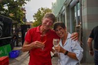 Party pur: Die ABBA-Tribute-Band lieferte das glänzende Finale von Sindelfingen rockt.