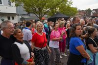 Party pur: Die ABBA-Tribute-Band lieferte das glänzende Finale von Sindelfingen rockt.