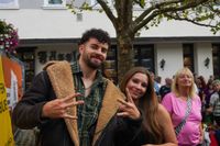 Party pur: Die ABBA-Tribute-Band lieferte das glänzende Finale von Sindelfingen rockt.