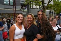 Party pur: Die ABBA-Tribute-Band lieferte das glänzende Finale von Sindelfingen rockt.