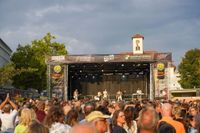 Party pur: Die ABBA-Tribute-Band lieferte das glänzende Finale von Sindelfingen rockt.