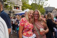 Party pur: Die ABBA-Tribute-Band lieferte das glänzende Finale von Sindelfingen rockt.