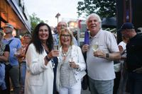 Party pur: Die ABBA-Tribute-Band lieferte das glänzende Finale von Sindelfingen rockt.