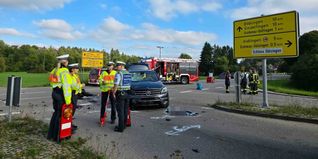 An dieser Kreuzung bei Dätzingen kam ein Motorradfahrer ums Leben.
