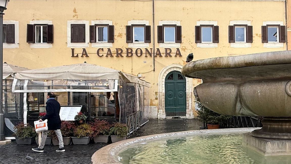 Das Restaurant "La Carbonara" gibt es schon seit 1912.