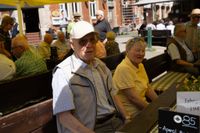 Kaiserwetter am 1. Mai: So war die Hocketse der Sindelfinger Jahrgänge auf dem Wettbachplatz.
