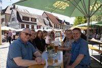 Kaiserwetter am 1. Mai: So war die Hocketse der Sindelfinger Jahrgänge auf dem Wettbachplatz.