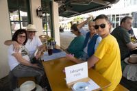 Kaiserwetter am 1. Mai: So war die Hocketse der Sindelfinger Jahrgänge auf dem Wettbachplatz.