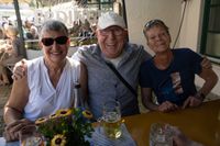 Kaiserwetter am 1. Mai: So war die Hocketse der Sindelfinger Jahrgänge auf dem Wettbachplatz.