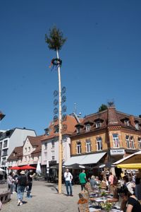 Kaiserwetter am 1. Mai: So war die Hocketse der Sindelfinger Jahrgänge auf dem Wettbachplatz.