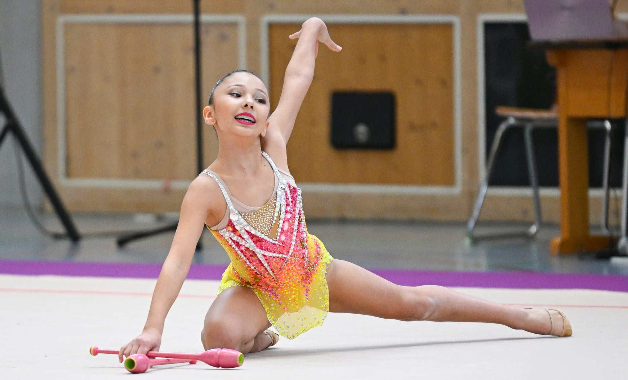 Eleria Pak in Pose.Bilder: Reger