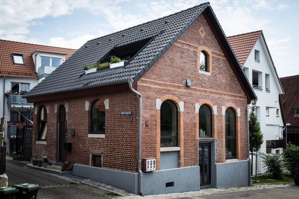 Die alte Molkerei in Darmsheim ist jetzt ein schmuckes kleines Wohnhaus.