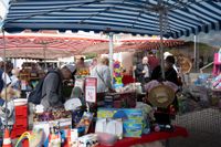 Kaiserwetter und Besucherströme beim Ehninger Pfingstmarkt