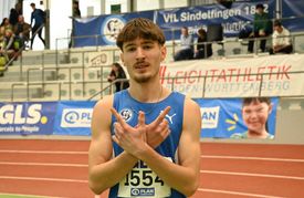 Im Sindelfinger Glaspalast gewann Dmitrij Krom den Deutschen Vizemeistertitel über die 200-Meter-Strecke. Wohlgemerkt als U18-Sportler in der U20-Klasse.