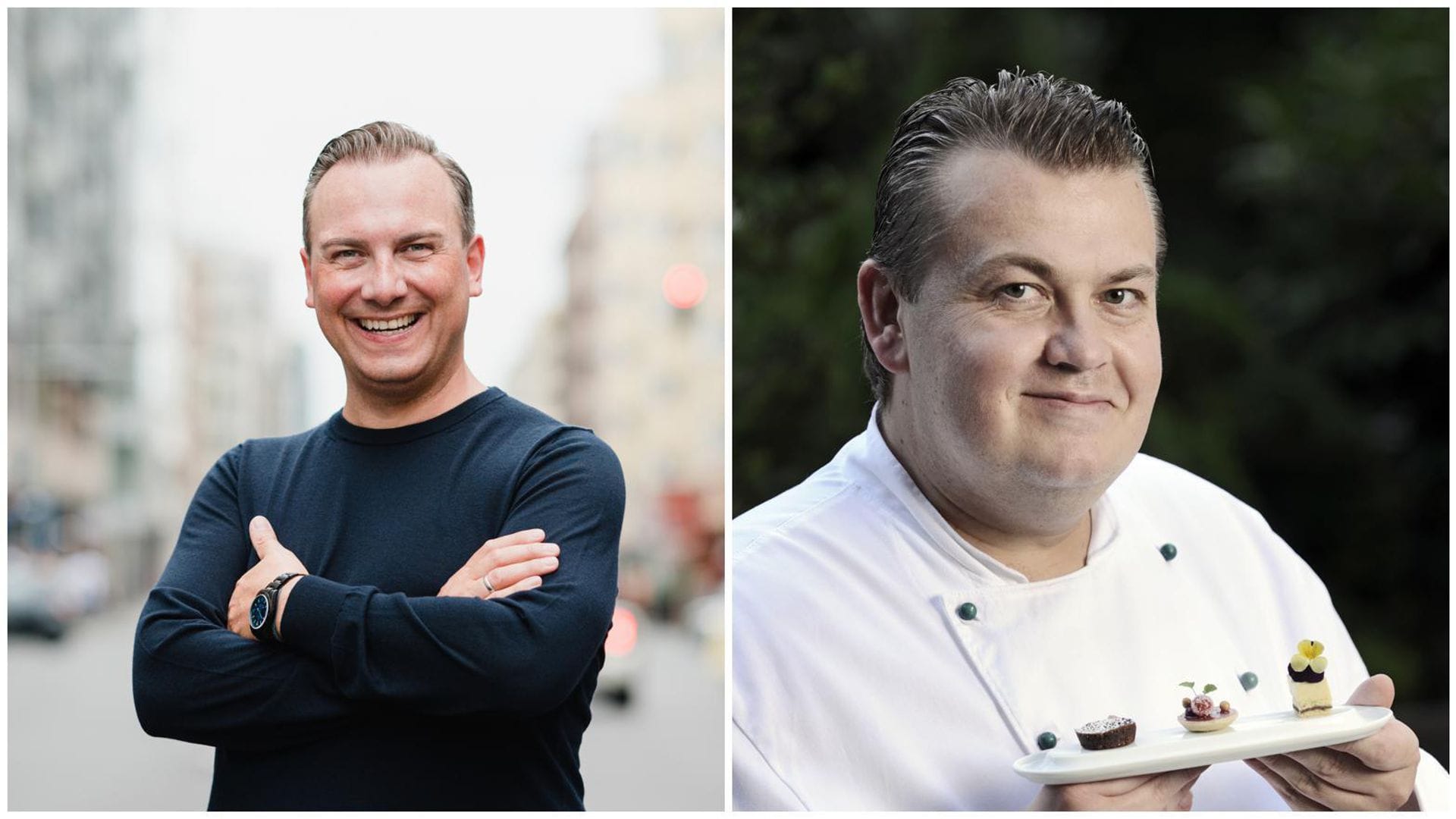 Grund zur Freude: Tim Raue (links) und Stefan Leitner.