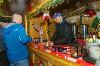 Prima Stimmung bei der Winterhütte.