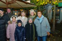 Prima Stimmung bei der Winterhütte.