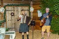 Prima Stimmung bei der Winterhütte.