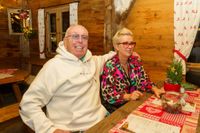 Prima Stimmung bei der Winterhütte.