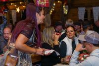 Prima Stimmung bei der Winterhütte.