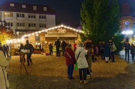 Prima Stimmung bei der Winterhütte.