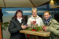 Prima Stimmung bei der Winterhütte.