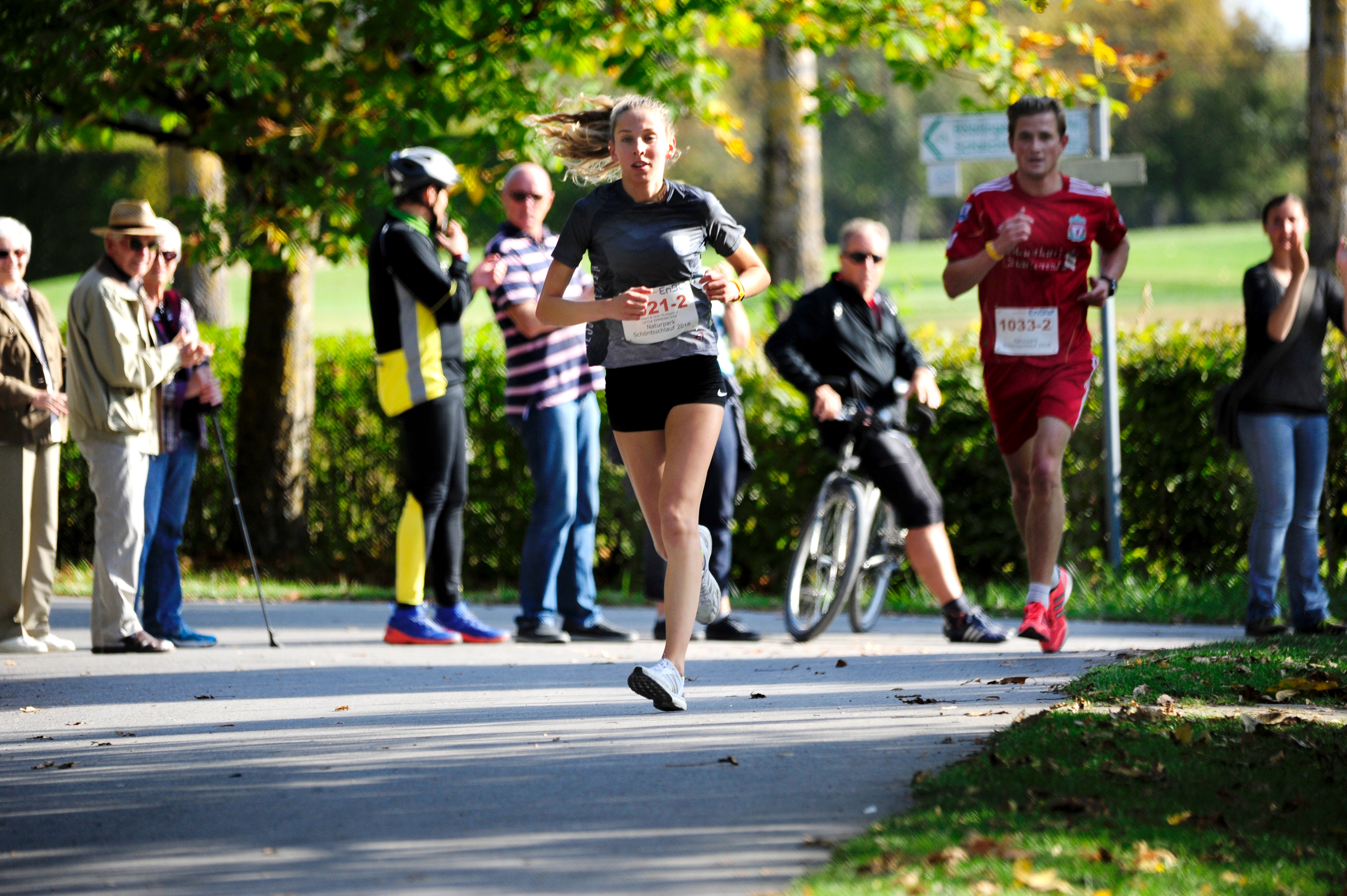 7.10.18 Schönbuchlauf - Siegerin der Damen