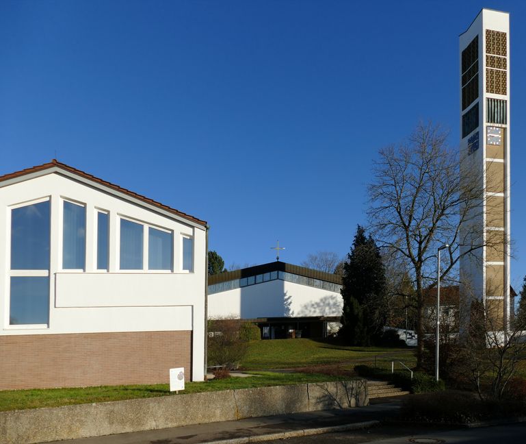 Die Martin-Luther-Kirche ist nun 60 Jahre alt. Bild: Lück