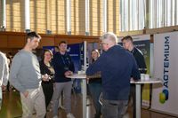 Großer Andrang bei der Azubi-Messe von Röhm-Medien in der Sindelfinger Stadthalle.