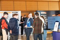 Großer Andrang bei der Azubi-Messe von Röhm-Medien in der Sindelfinger Stadthalle.