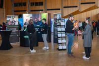 Großer Andrang bei der Azubi-Messe von Röhm-Medien in der Sindelfinger Stadthalle.
