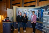 Großer Andrang bei der Azubi-Messe von Röhm-Medien in der Sindelfinger Stadthalle.