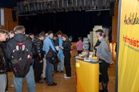 Großer Andrang bei der Azubi-Messe von Röhm-Medien in der Sindelfinger Stadthalle.