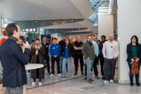 Großer Andrang bei der Azubi-Messe von Röhm-Medien in der Sindelfinger Stadthalle.