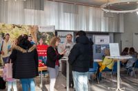 Großer Andrang bei der Azubi-Messe von Röhm-Medien in der Sindelfinger Stadthalle.