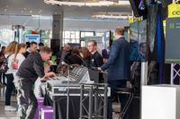 Großer Andrang bei der Azubi-Messe von Röhm-Medien in der Sindelfinger Stadthalle.