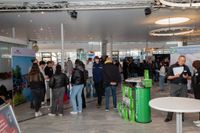 Großer Andrang bei der Azubi-Messe von Röhm-Medien in der Sindelfinger Stadthalle.