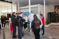 Großer Andrang bei der Azubi-Messe von Röhm-Medien in der Sindelfinger Stadthalle.