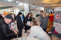 Großer Andrang bei der Azubi-Messe von Röhm-Medien in der Sindelfinger Stadthalle.