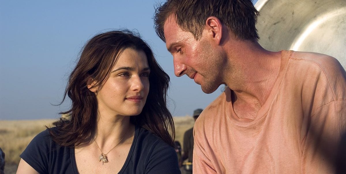 Verliebt: Rachel Weisz und Ralph Fiennes in „Der ewige Gärtner“.