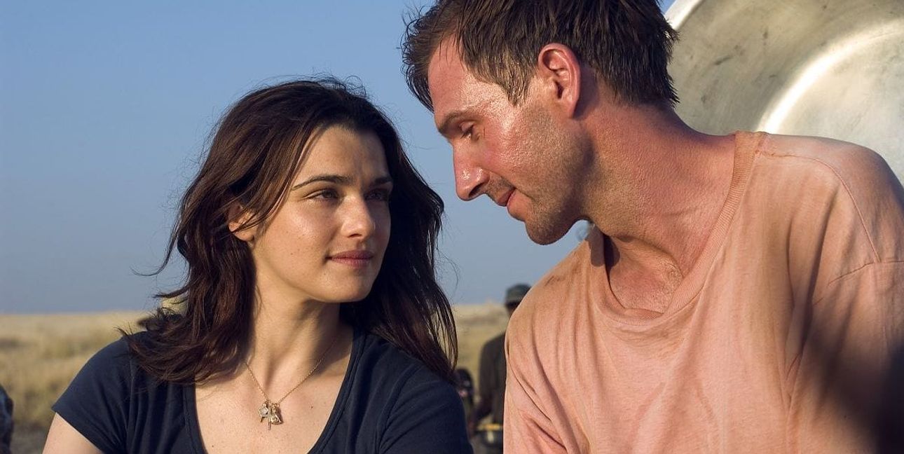 Verliebt: Rachel Weisz und Ralph Fiennes in „Der ewige Gärtner“.