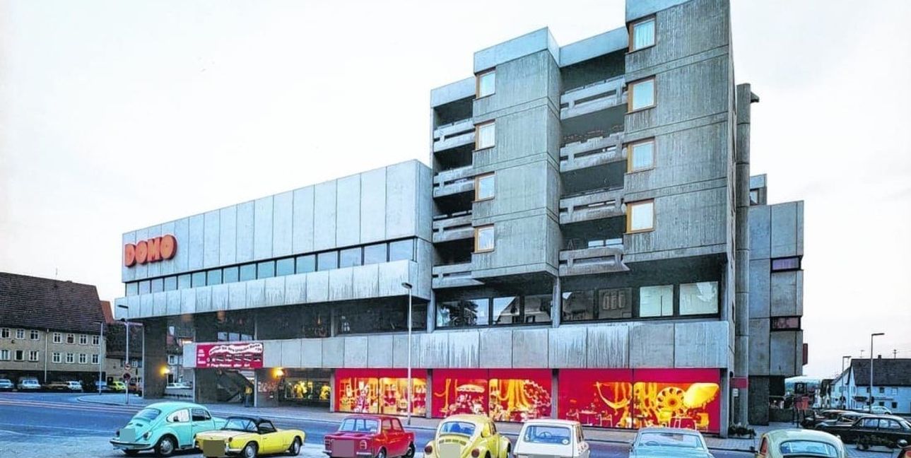 Das einstige Kaufhaus Domo am Corbeil-Essonnes-Platz.