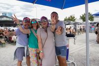 Ein ganzes Jahrzehnt voller Popkultur stand im Mittelpunkt bei der "90er Party" auf dem Flugfeld.