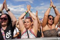 Ein ganzes Jahrzehnt voller Popkultur stand im Mittelpunkt bei der "90er Party" auf dem Flugfeld.